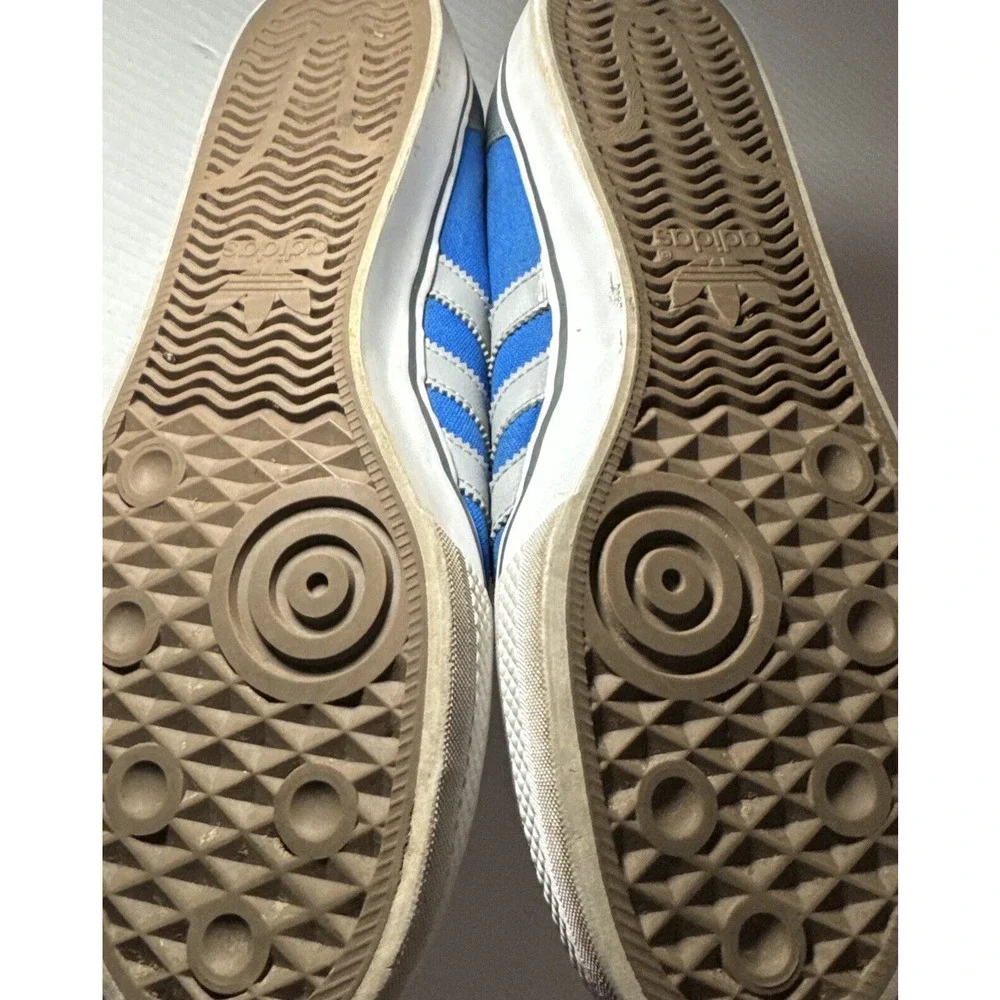 Mens Size 13 Adidas Adi-Ease Blue Gray Low‎ Top Shoes G99038